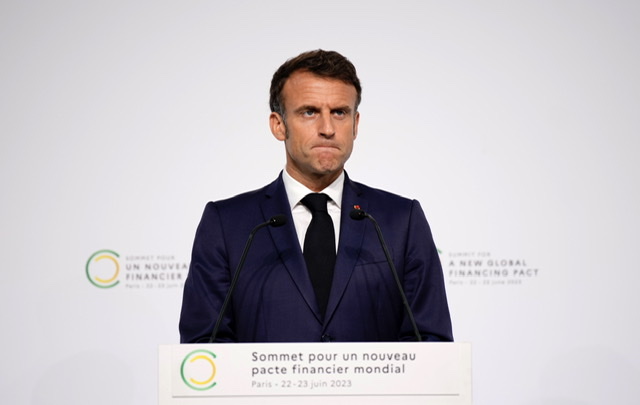 Pas de forte adhésion à la taxe sur le commerce maritime voulue par Macron