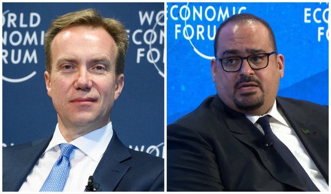 Le ministre saoudien de l'Économie rencontre le président du FEM