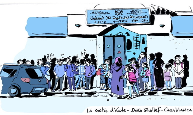 Aude Massot: «Casablanca... si belle à croquer»