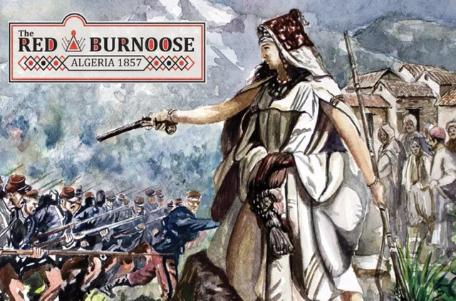 The Red Burnoose: Un jeu de société américain basé sur la vie de Lalla Fadhma N'Soumer