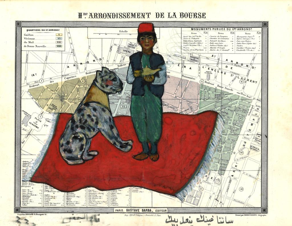 Les œuvres de Bilal Bahir exposées à l’Ayn Gallery à Paris