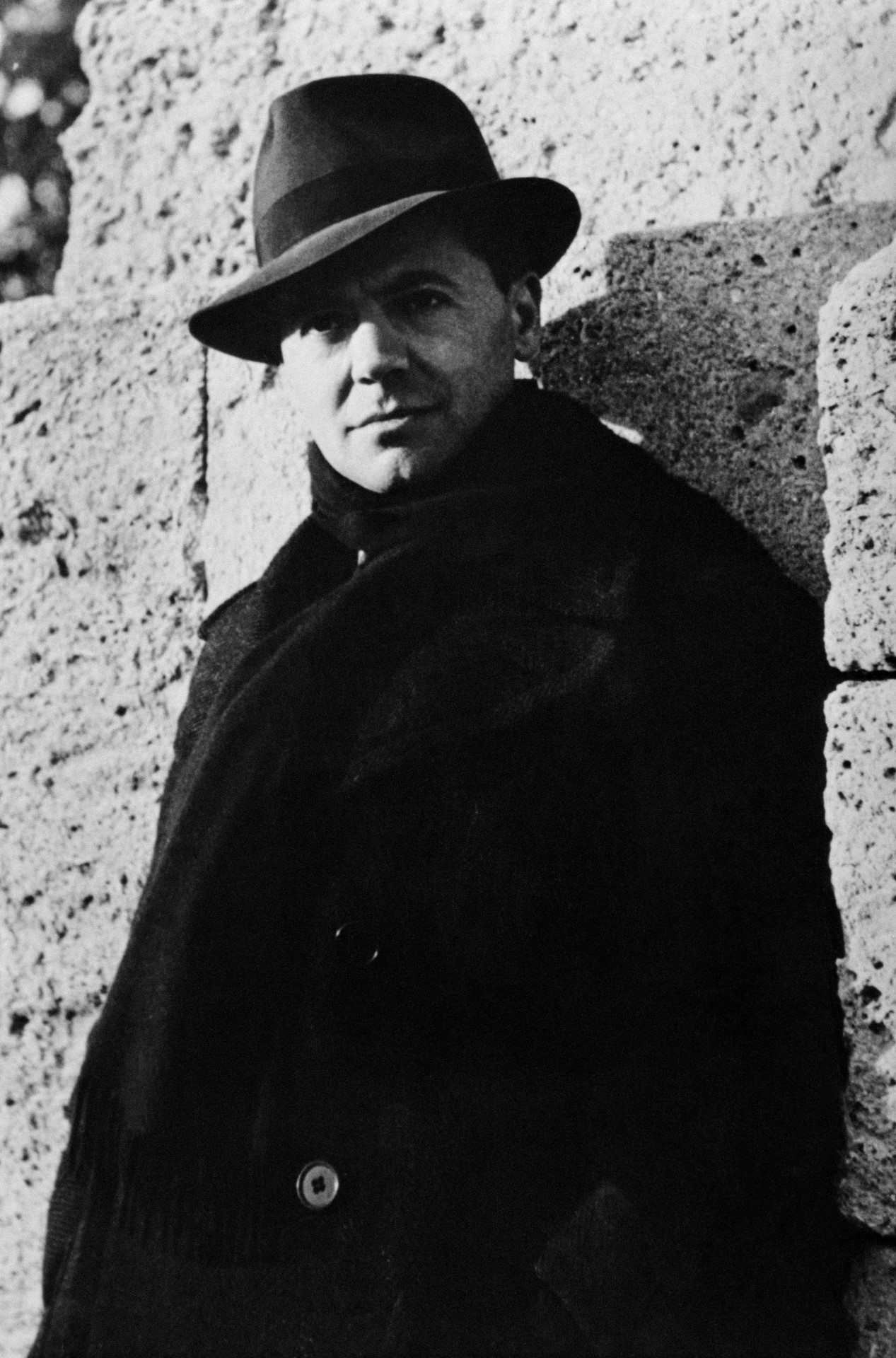 Le résistant français Jean Moulin photographié en octobre 1939 à Montpellier. (Photo AFP)