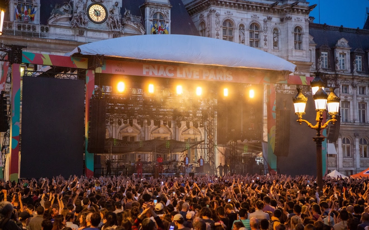 Fnac Live Paris bientôt de retour sur le parvis de l'Hôtel de Ville !