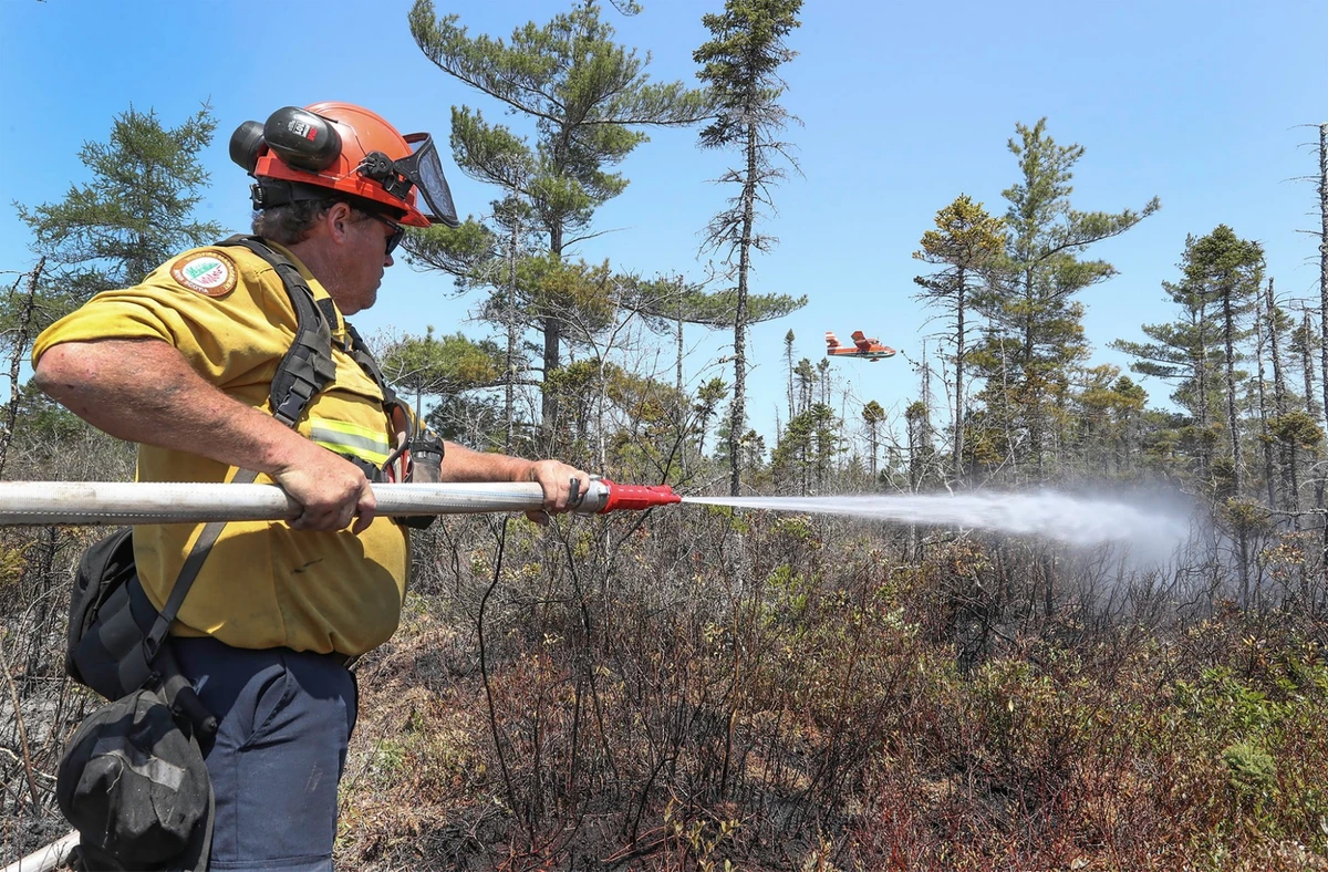 La pluie aide à maîtriser les incendies dans l'Est canadien