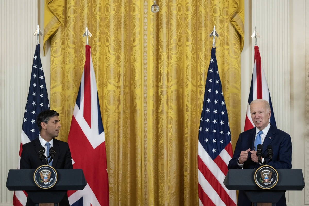 Sunak et Biden célèbrent une «relation spéciale» restaurée avec un vaste partenariat économique