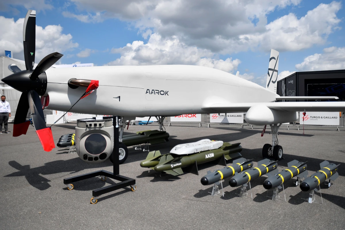 Les drones en stars du salon du Bourget
