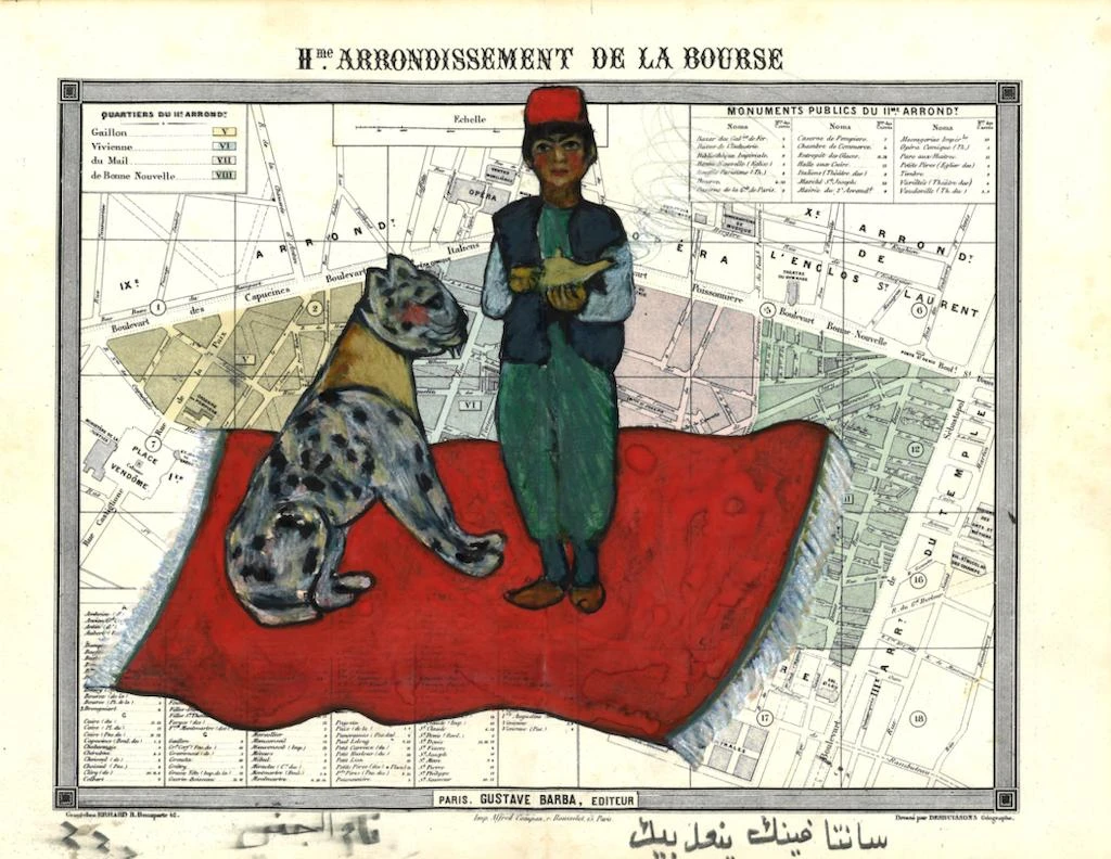 Les œuvres de Bilal Bahir exposées à l’Ayn Gallery à Paris