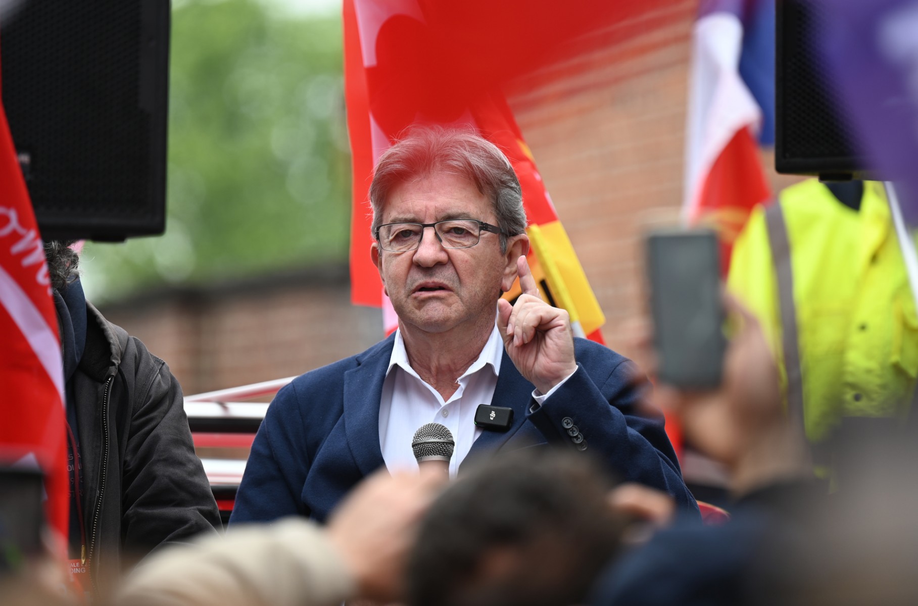 Epinglé par le président du Crif, Mélenchon dénonce une «extrême droite» sans limite