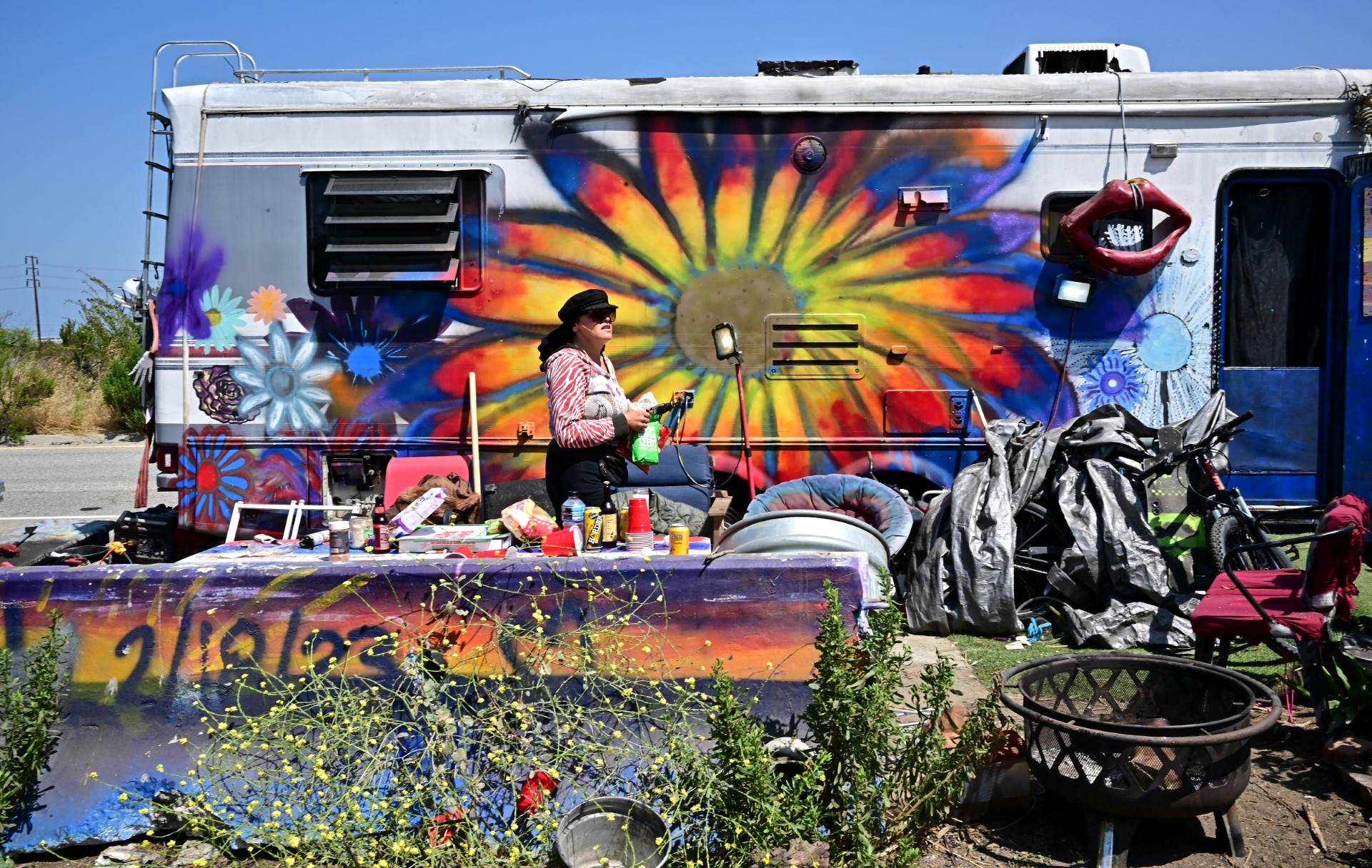 Les caravanes, symptômes de la crise du logement en Californie
