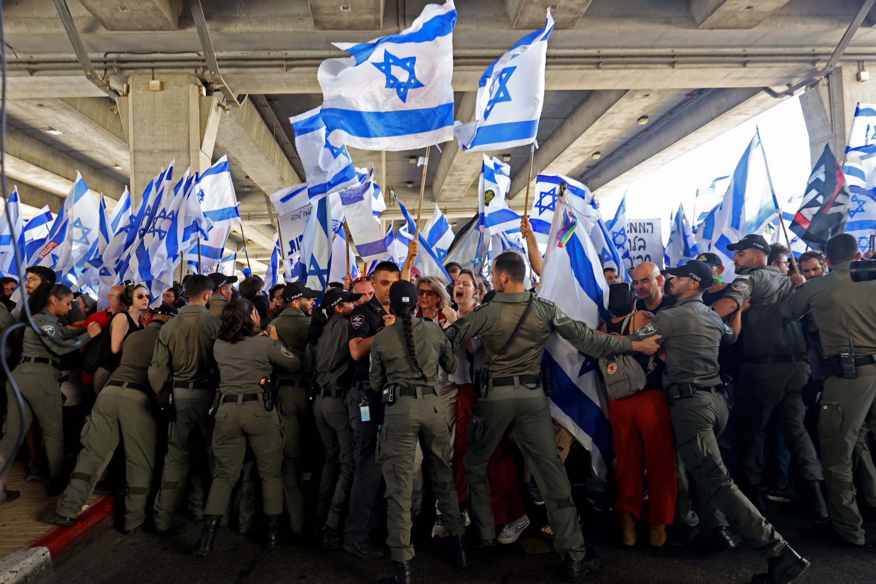 Israël: manifestations contre la réforme judiciaire après un vote crucial