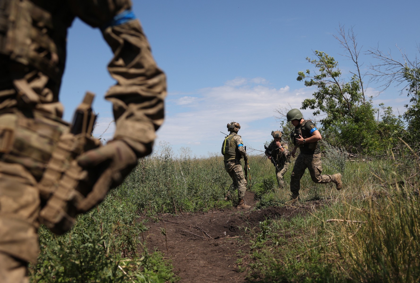Kiev dit avoir repris 18 km2 aux Russes la semaine dernière