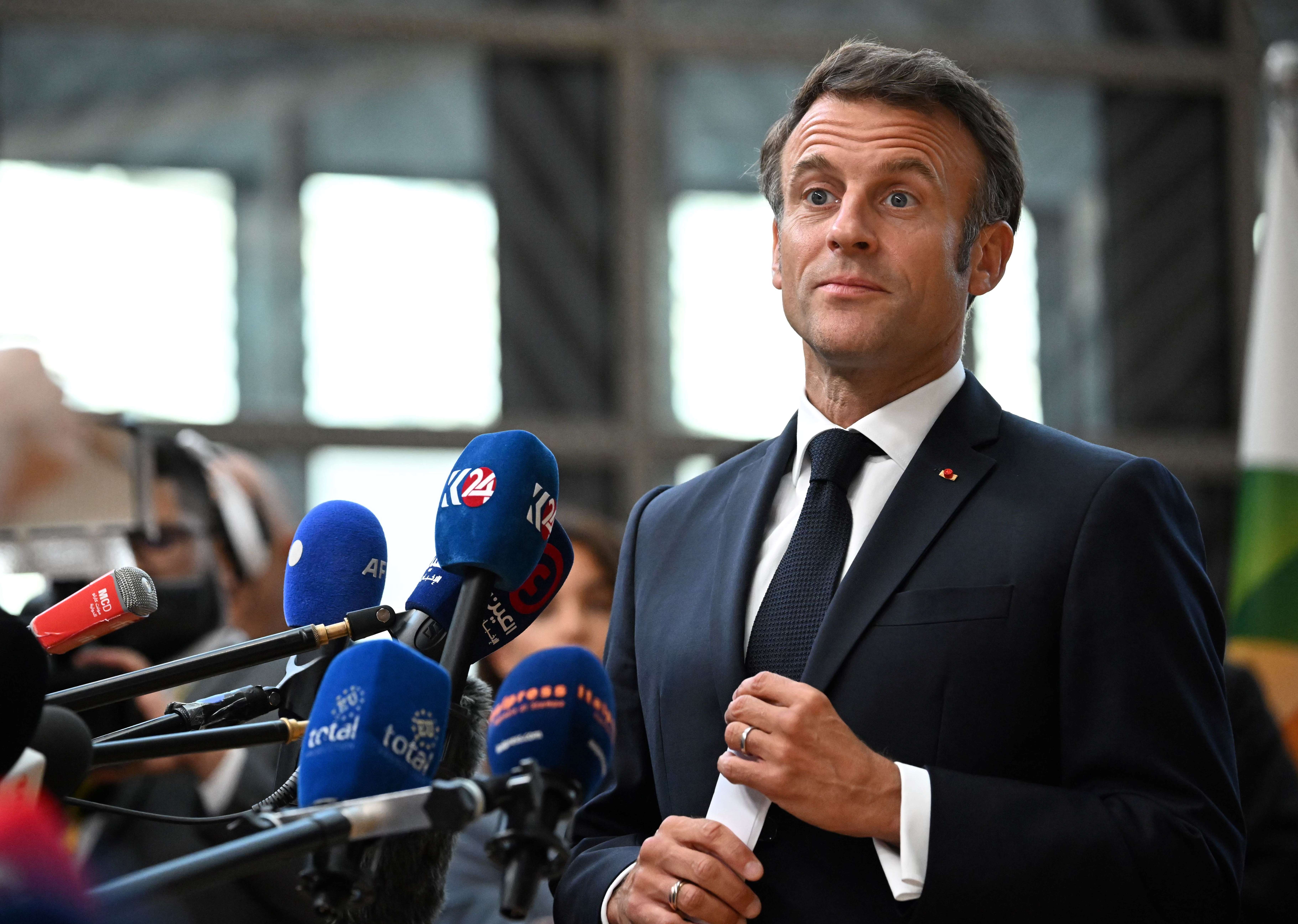 Macron «dubitatif» sur le choix d'une Américaine pour réguler la «big tech»