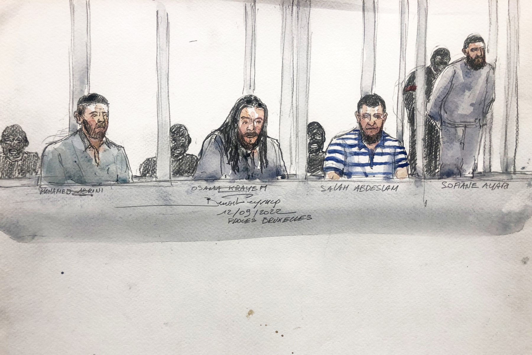 Attentats de Bruxelles: Abdeslam et Abrini déclarés coupables d'assassinats