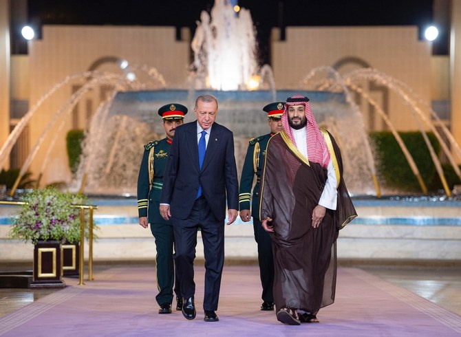Recep Tayyip Erdogan reçu par Mohammed ben Salmane à Djeddah