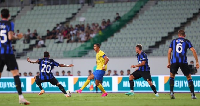 Al-Nassr contient les géants de l'Inter Milan après le match nul contre le PSG