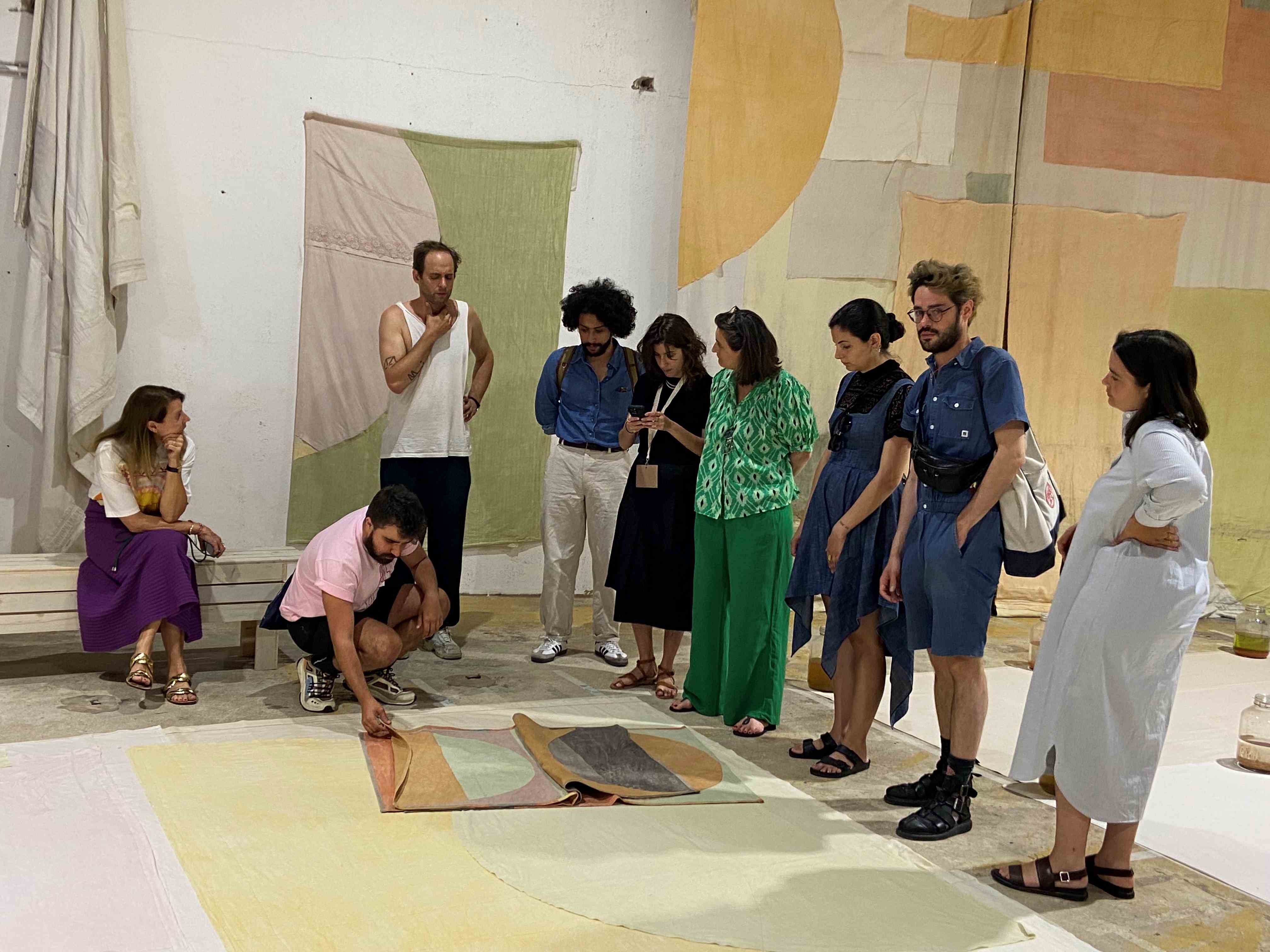 Les lauréats du Fonds de dotation Maison Mode Méditerranée rencontrent les professionnels de la mode