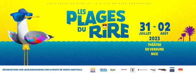 Le festival « Les Plages du Rire» de Nice