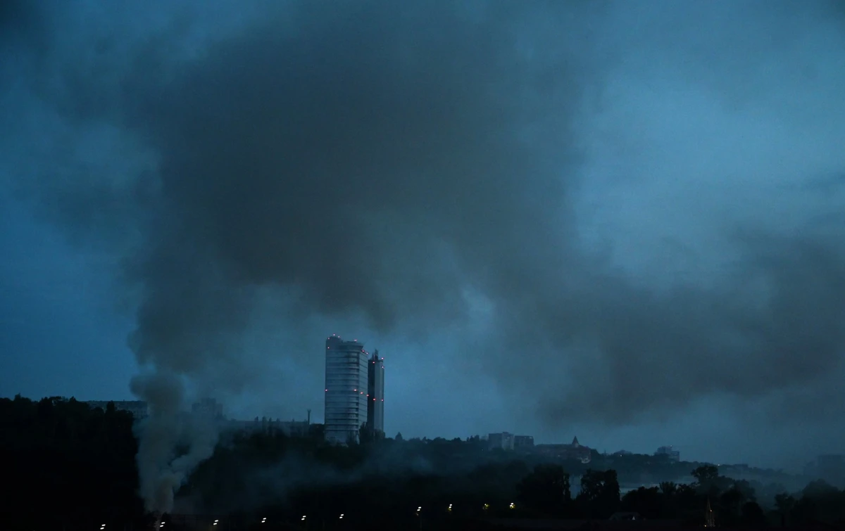 Ukraine: Au moins un mort dans une frappe nocturne à Kiev