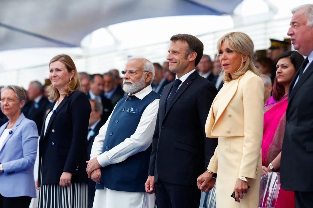 A Paris, l'Inde à l'honneur au traditionnel défilé du 14-Juillet