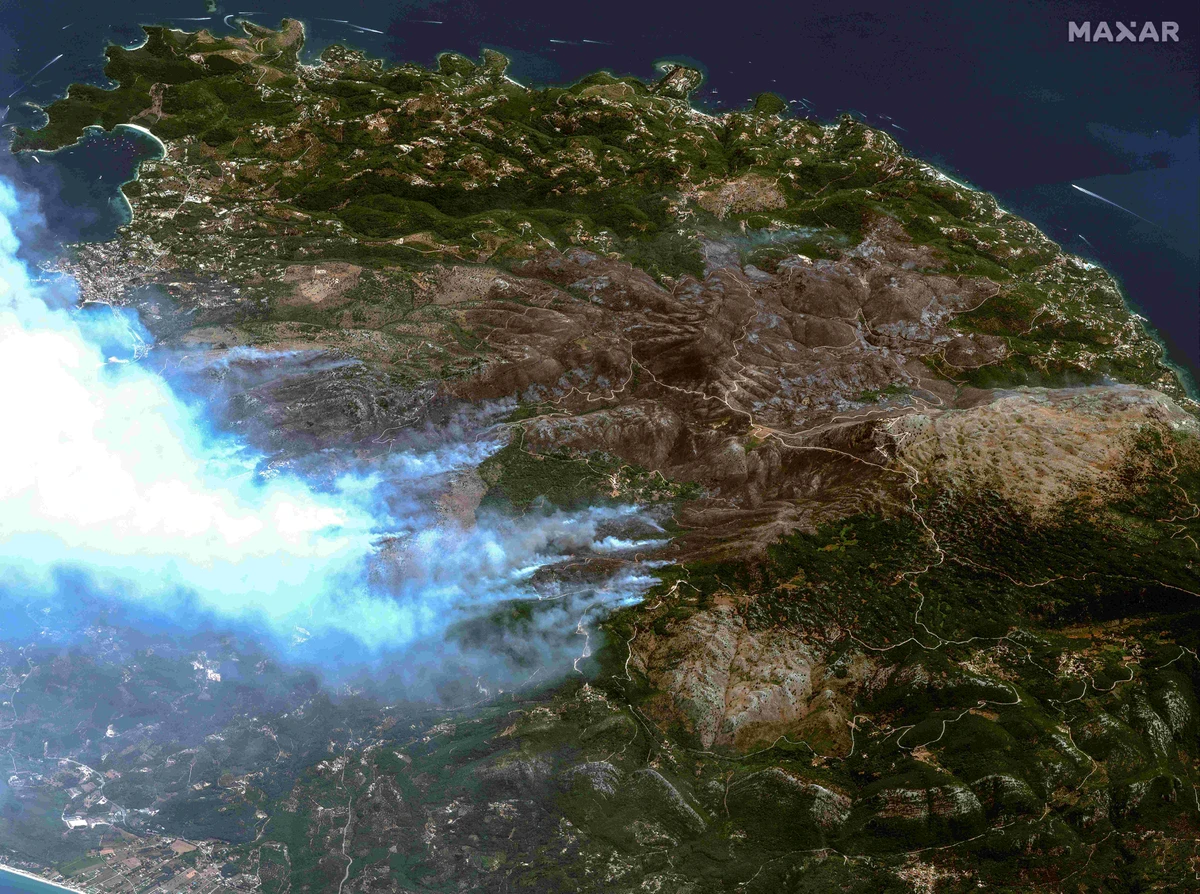 Photos : Ces incendies qui ravagent la planète
