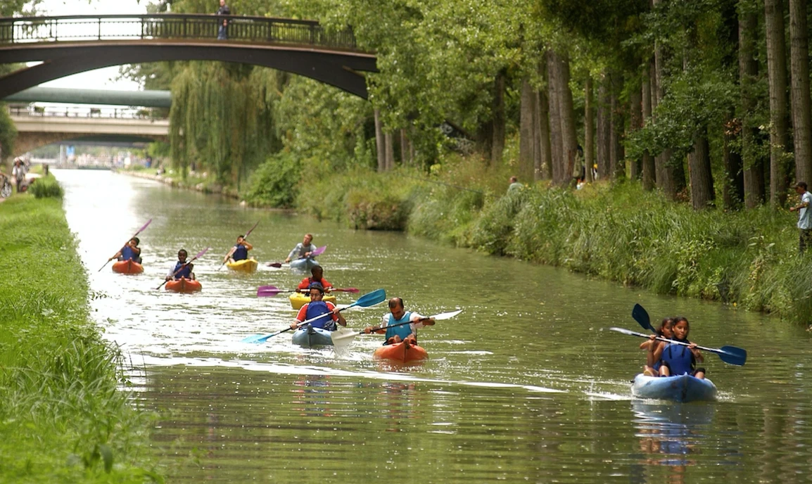 Découverte du canal de l'Ourcq en canoë-kayak