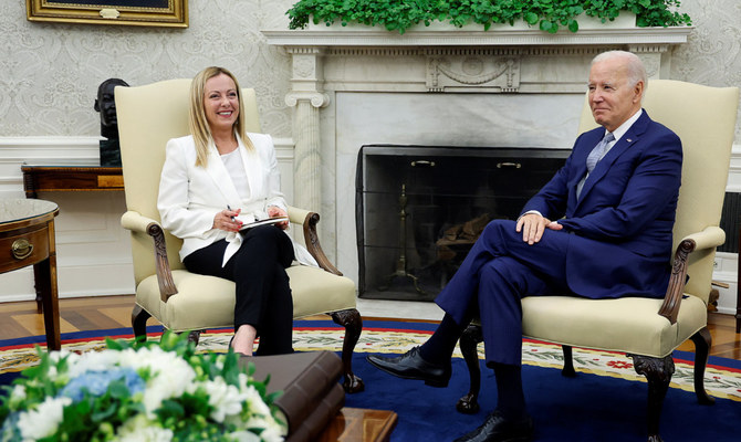 Giorgia Meloni à Washington alors que l’Italie pourrait se retirer du projet chinois Belt and road initiative