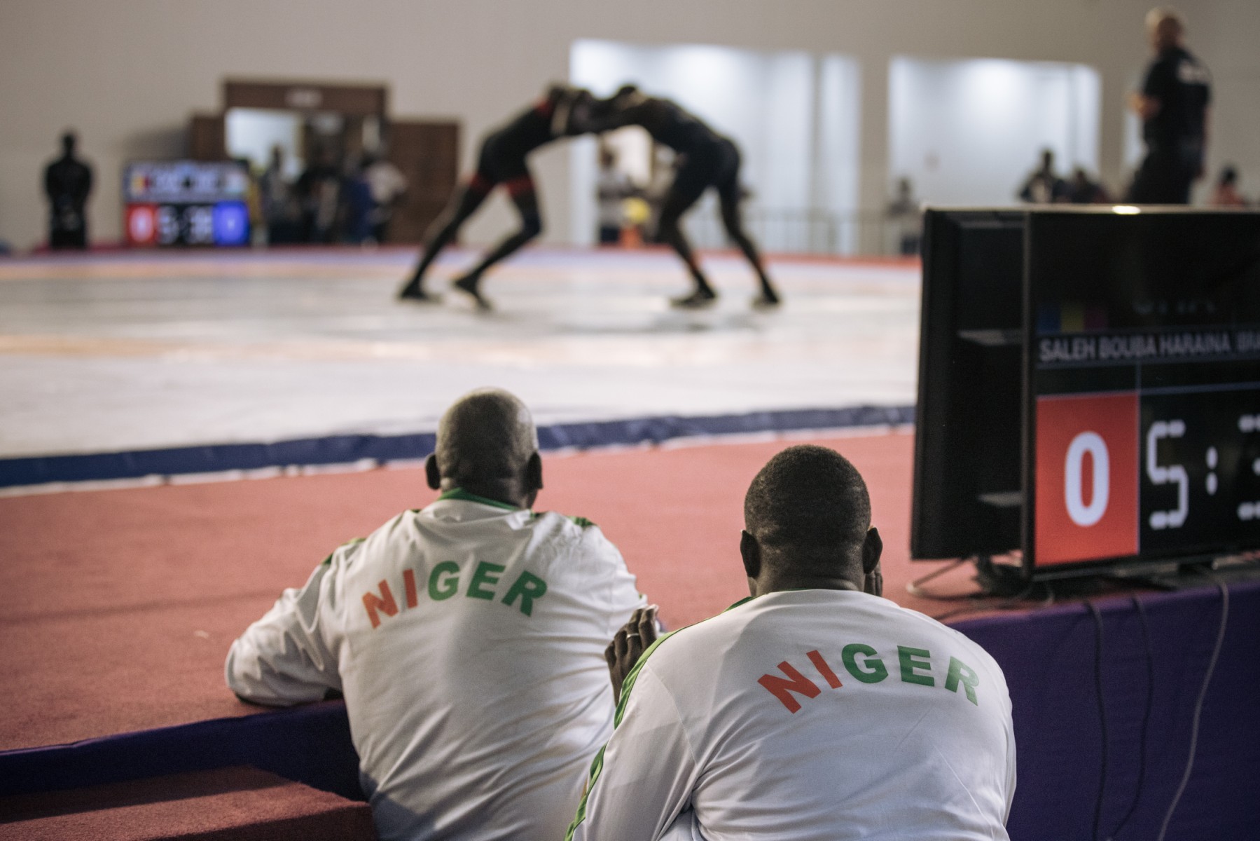 Jeux de la Francophonie à Kinshasa: freestyle au pied de la tour de l'Echangeur