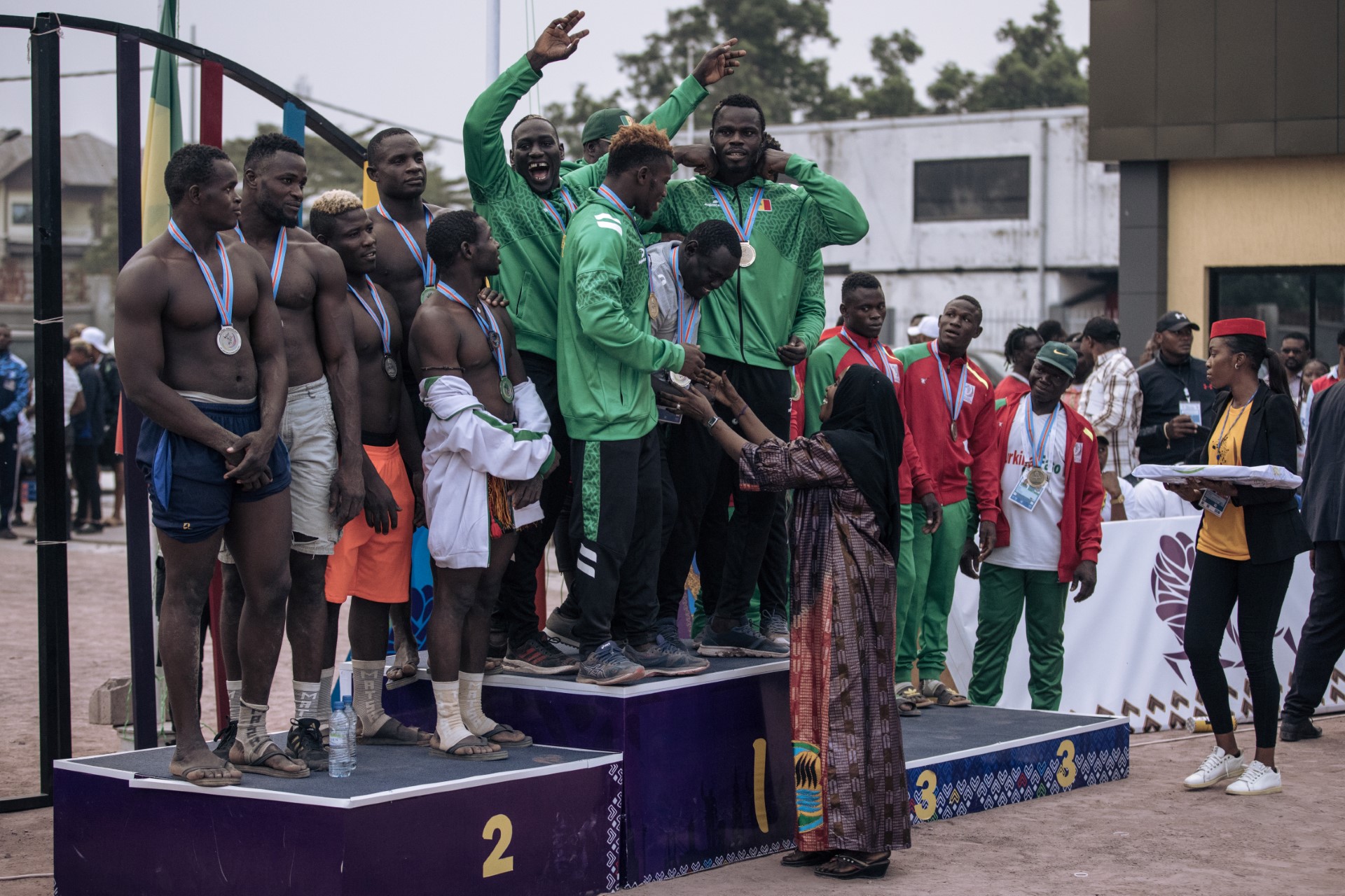«Défi relevé» à Kinshasa, où s'achèvent les jeux de la Francophonie