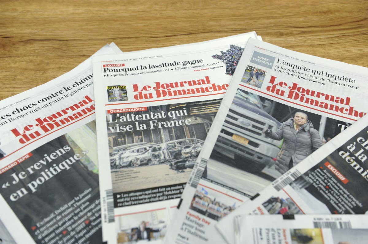 Retour du JDD, «très engagé» et «parfaitement dans l'actualité», selon Lejeune