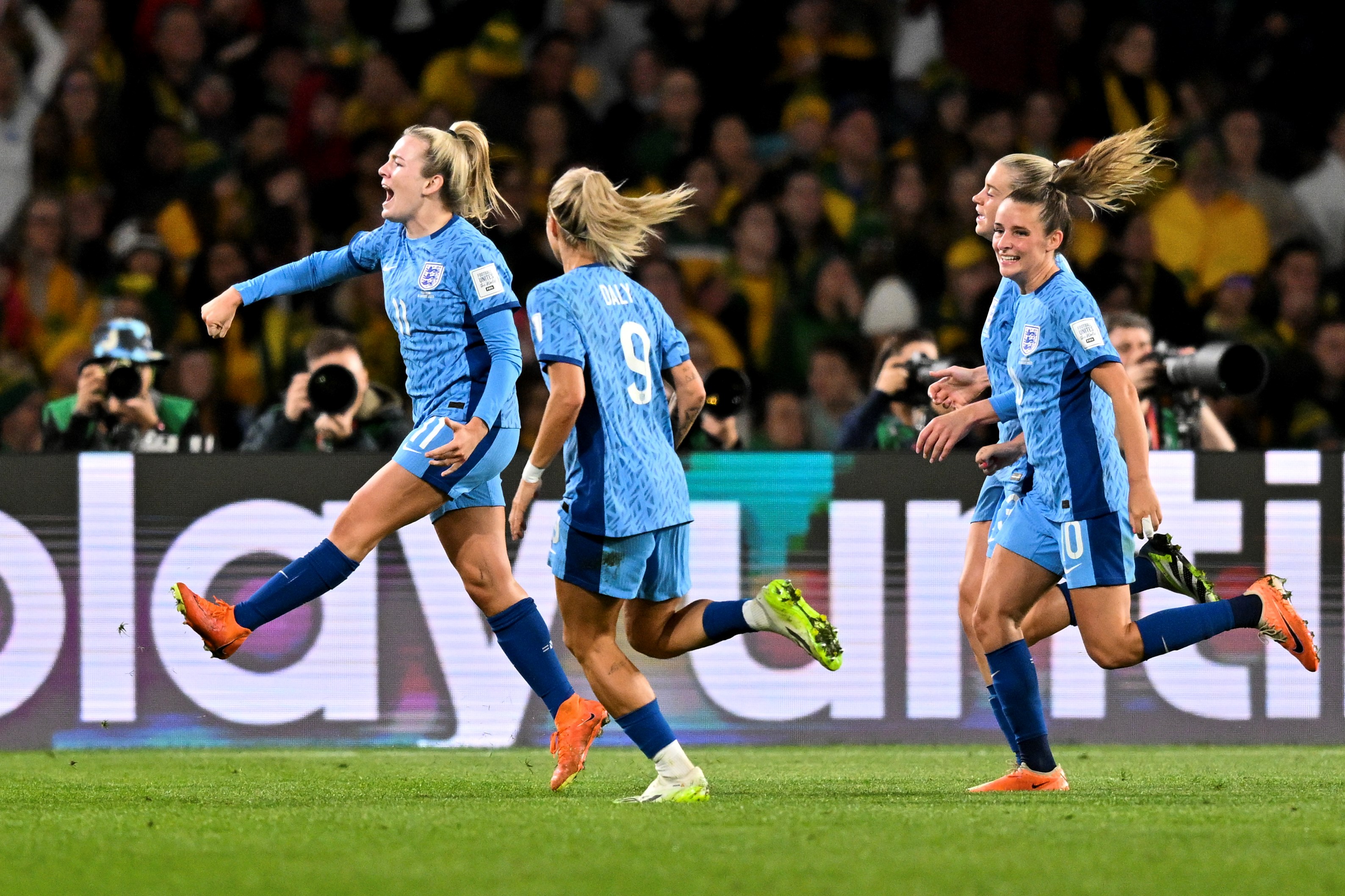 Mondial: première finale pour l'Angleterre qui élimine l'Australie