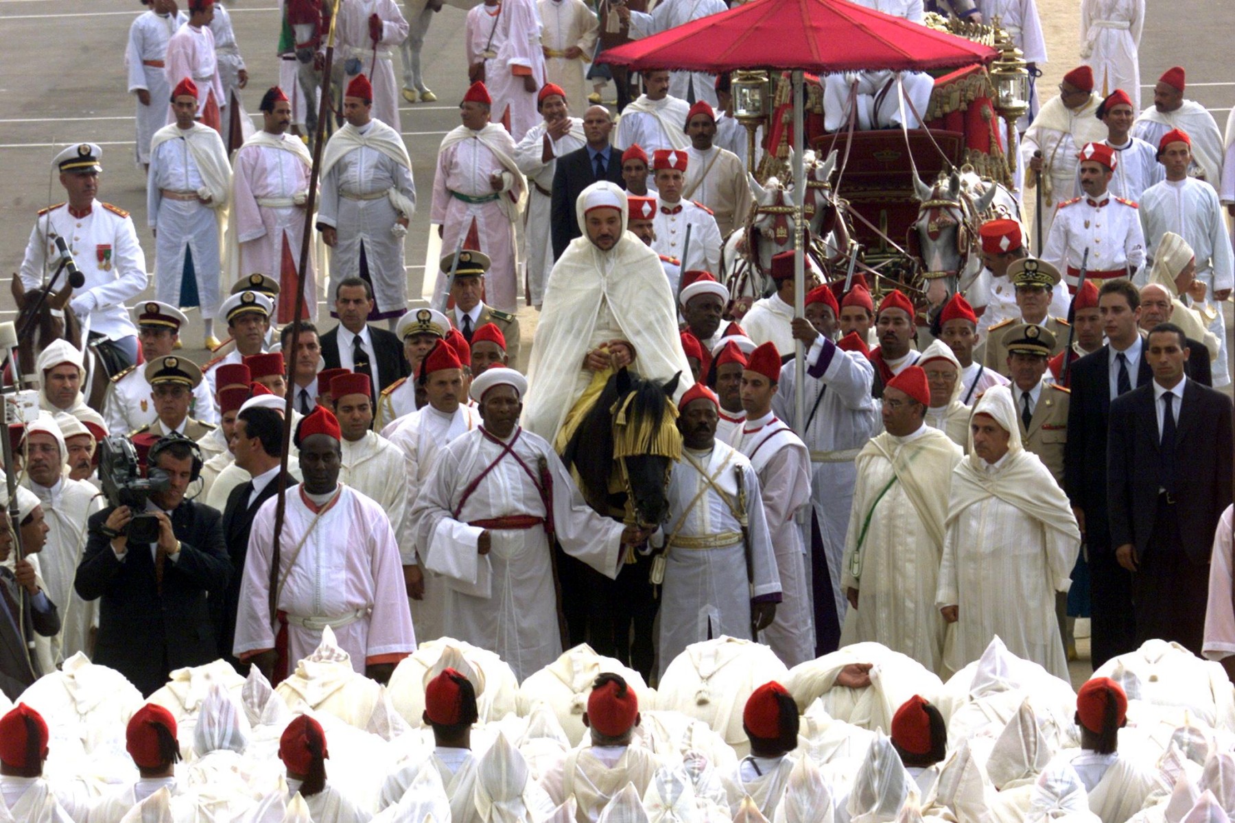 Le roi du Maroc Mohammed VI célèbre son 60e anniversaire le 21 août, alors que la nation nord-africaine est confrontée à une série de défis près d'un quart de siècle après son accession au trône. (Photo Abdelhak Senna / AFP)