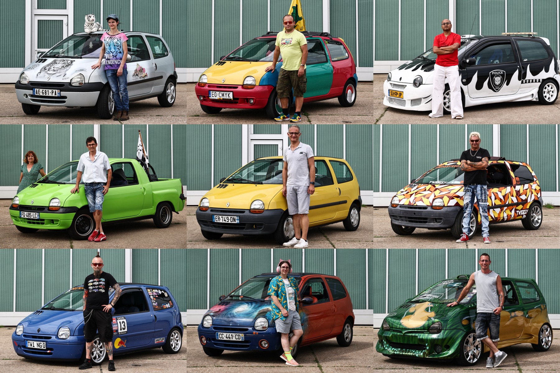 Des passionnés de Twingo rassemblés en Lorraine pour ses 30 ans