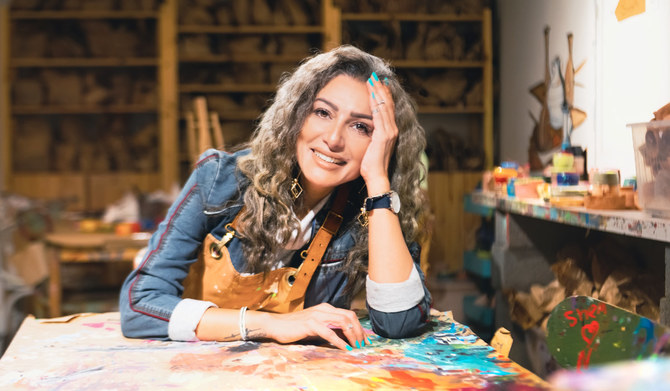 «Il y a un élan formidable en faveur du mouvement artistique au Royaume», affirme une pionnière de la peinture saoudienne
