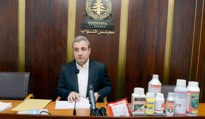 Des pesticides interdits introduits en contrebande au Liban sous forme de produits de nettoyage, selon un député
