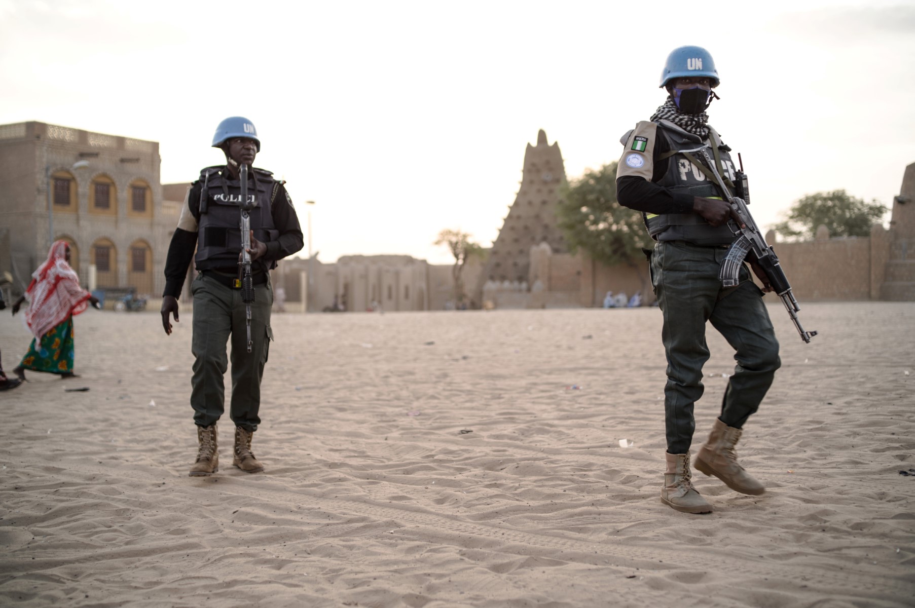Les Casques bleus de l'ONU partent d'un troisième camp au Mali