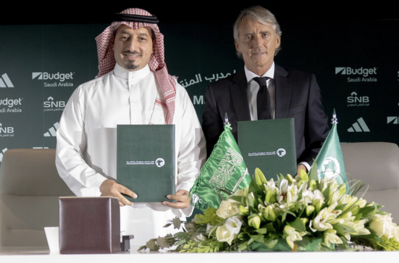 Roberto Mancini officiellement nommé entraîneur de l'équipe nationale saoudienne