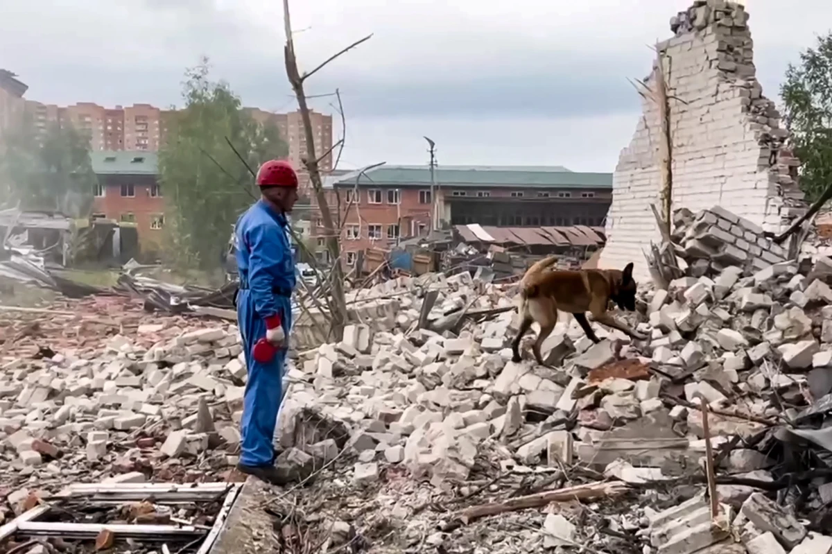 Explosion d'une usine en Russie: au moins 12 personnes disparues, selon les autorités