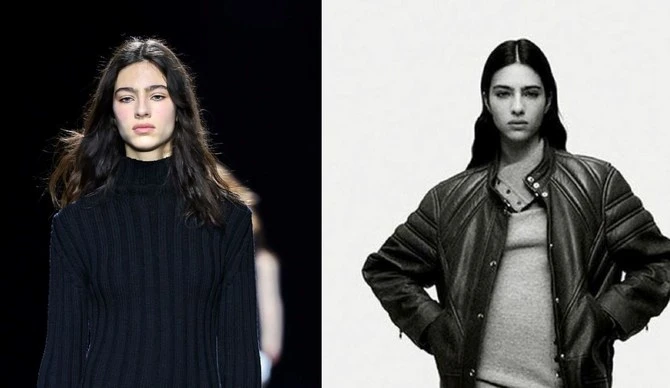 Loli Bahia vedette de la nouvelle campagne automne-hiver d'Isabel Marant