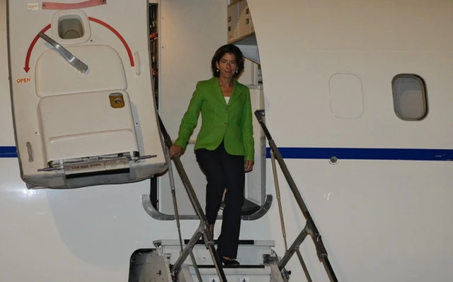 La ministre américaine du Commerce débute sa visite en Chine