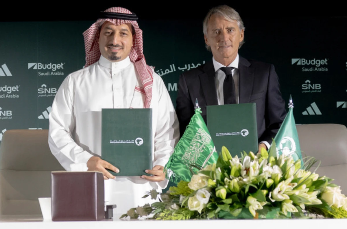 Roberto Mancini officiellement nommé entraîneur de l'équipe nationale saoudienne