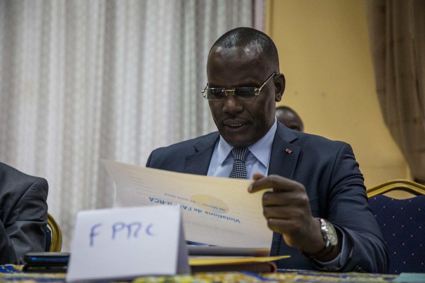 Centrafrique: Un ancien chef rebelle inculpé de crimes contre l'humanité