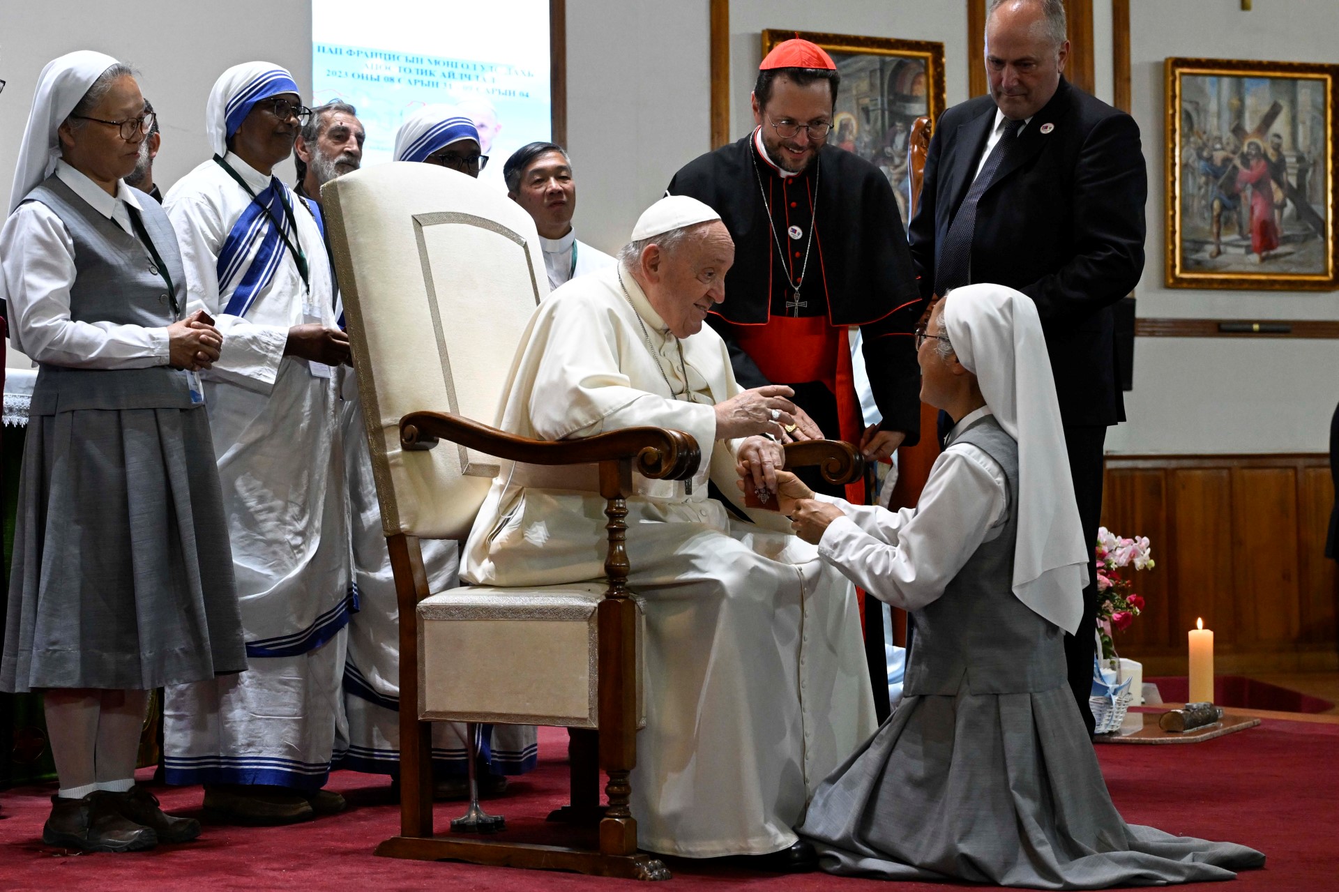 En Mongolie, les Chinois venus saluer le pape contraints au «profil bas» par peur de réprésailles