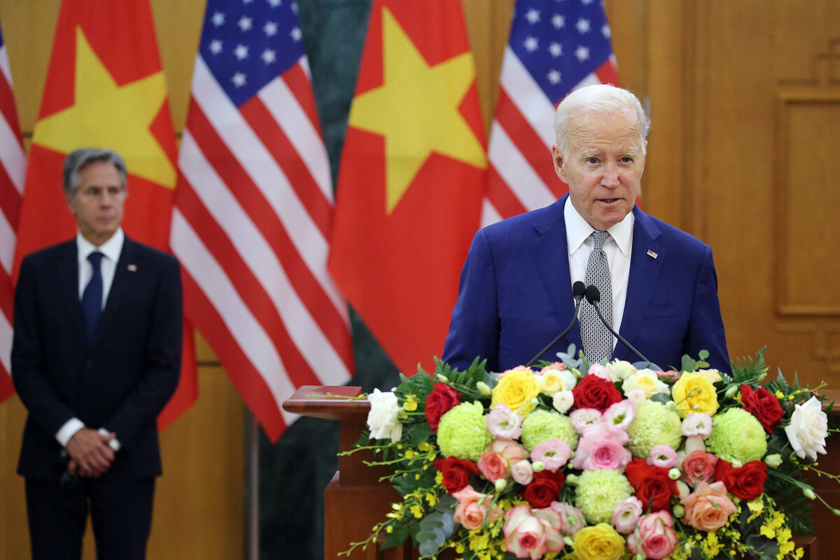 Biden au Vietnam pour inaugurer une ère de «coopération encore plus grande»