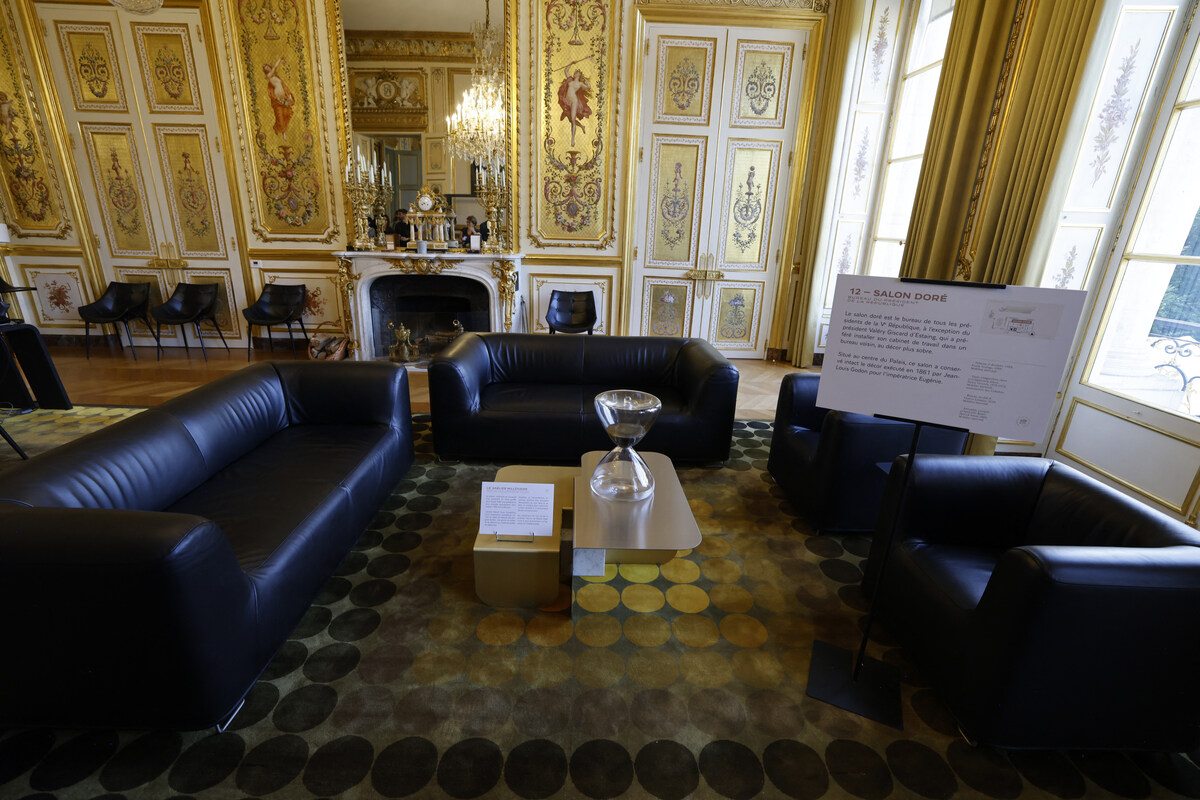 Patrimoine : le Sablier millénaire à l'honneur à l'Elysée