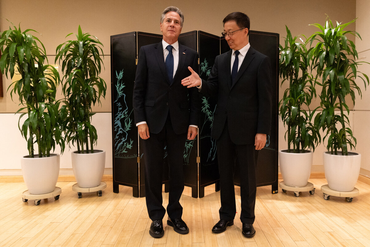 Blinken rencontre le vice-président chinois en marge de l'ONU