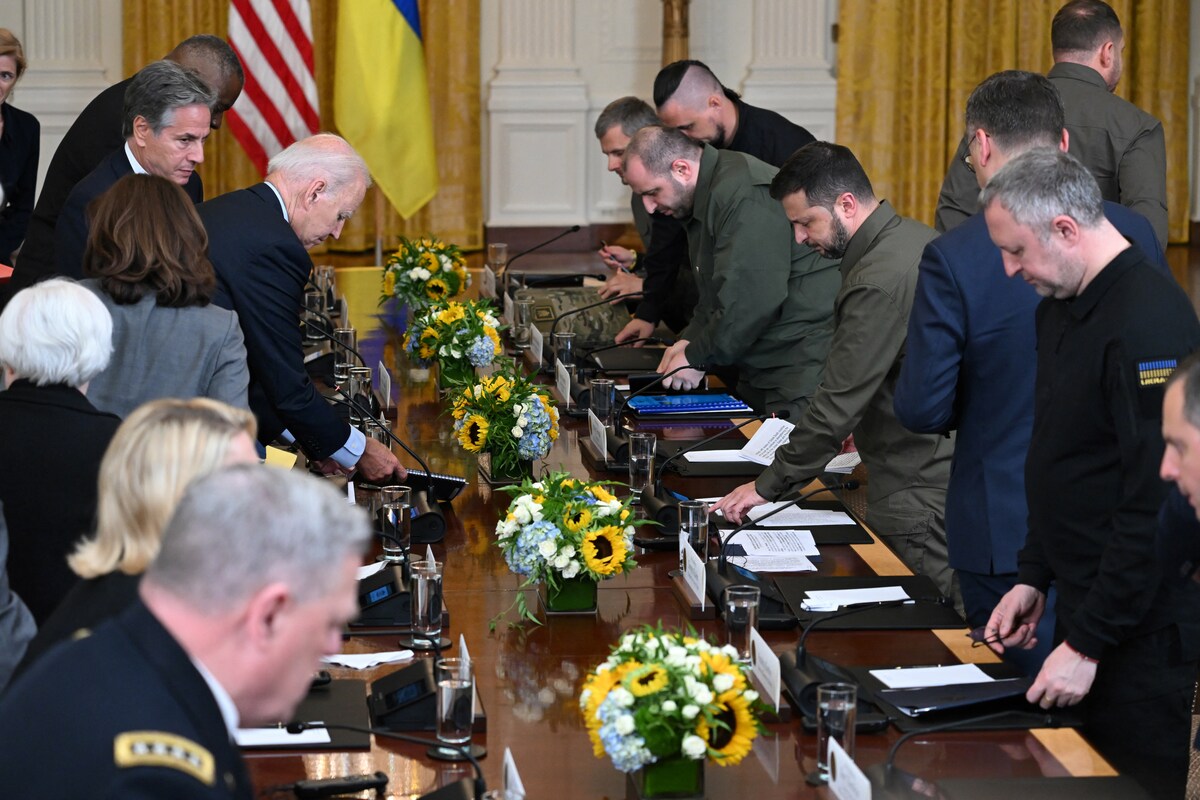 Zelensky à Washington pour s'assurer de la poursuite du soutien américain