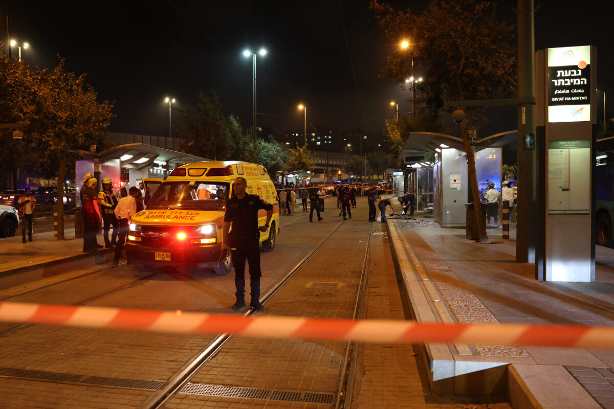 Un Palestinien blessé après avoir poignardé un garde à Jérusalem-Est selon la police