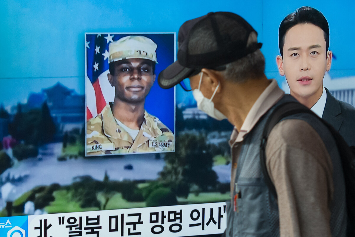 Le soldat américain expulsé de Corée du Nord est de retour aux Etats-Unis