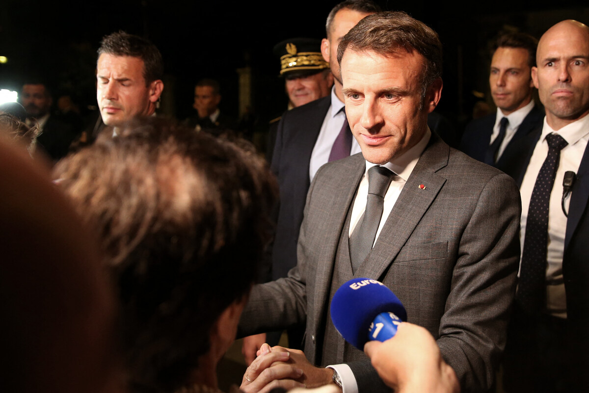 Macron en Corse pour un discours très attendu devant les élus de l'île