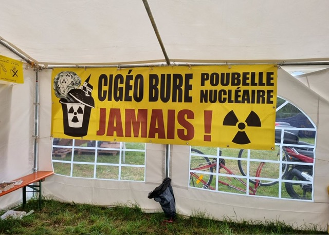 Déchets radioactifs: à Bure, manifestation contre le «passage en force» de l'Etat